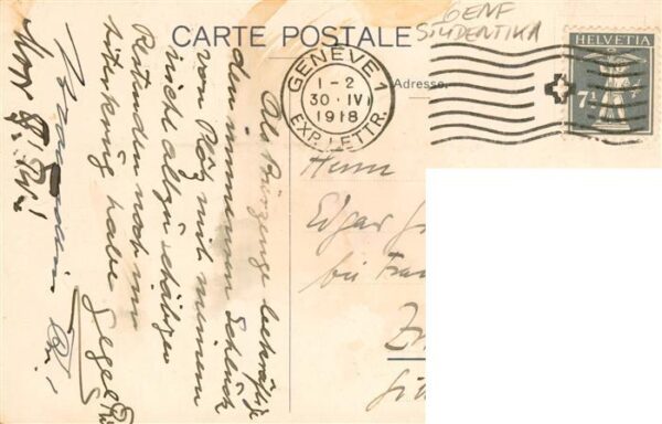 Geneve GE Wappen Burschenschaft Rhodania – Bild 2
