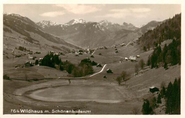Wildhaus Schoenenboden Panorama