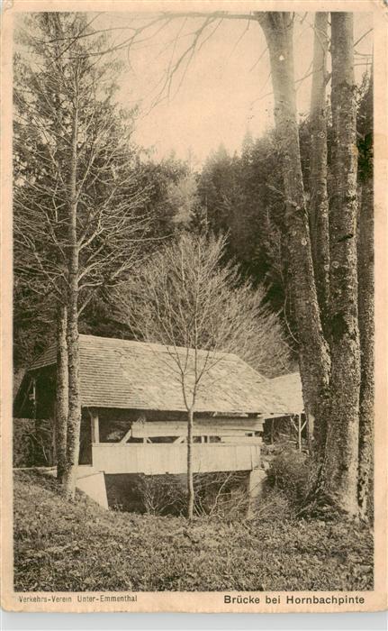Hornbach Sumiswald BE Brücke bei Hornbachpinte