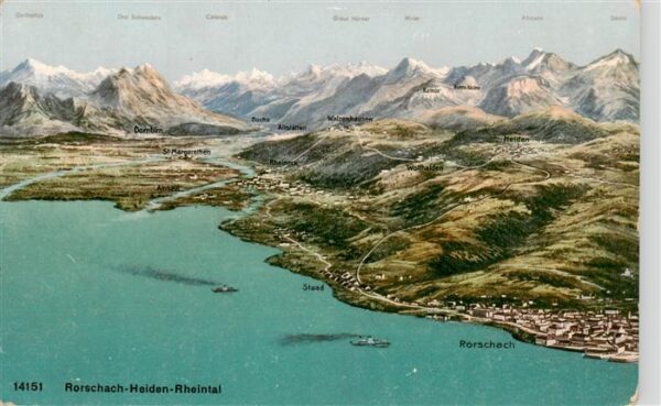 Rorschach Bodensee SG Panorama