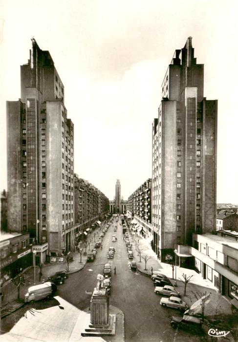 Lyon 69 Rhone Villeurbanne Gratte Ciel Avenu H Barbus