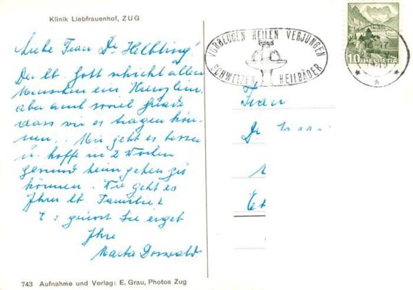 Zug  ZG Klinik Liebfrauenhof – Bild 2