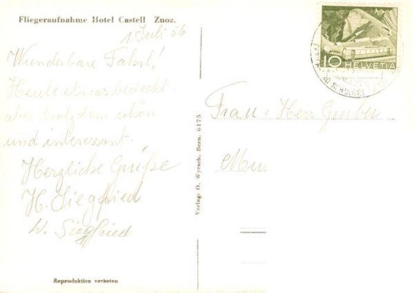 Zuoz GR Hotel Castell Alpen – Bild 2