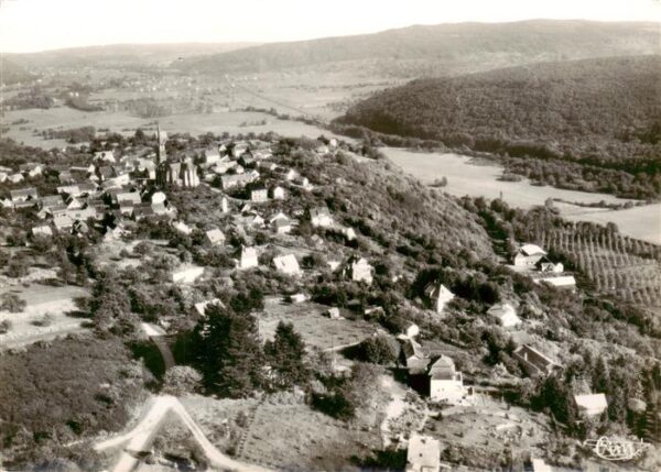 Heiligenberg Elsass 67 Bas-Rhin Vue panoramique aérienne