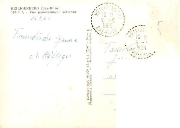 Heiligenberg Elsass 67 Bas-Rhin Vue panoramique aérienne – Bild 2