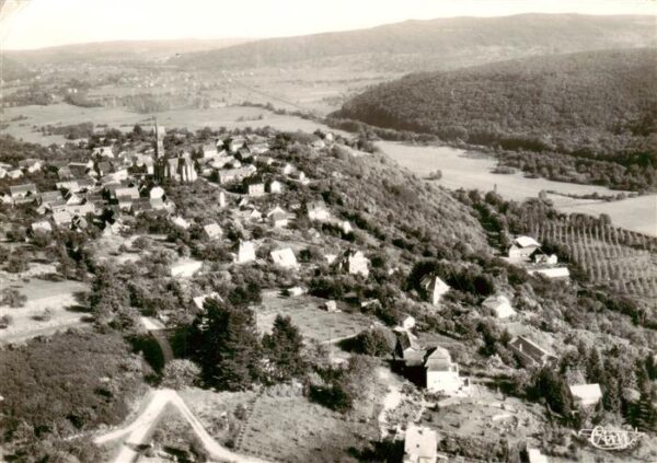 Heiligenberg Elsass 67 Bas-Rhin Vue panoramique aérienne