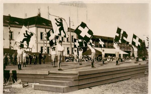St Gallen SG Fahnenparade