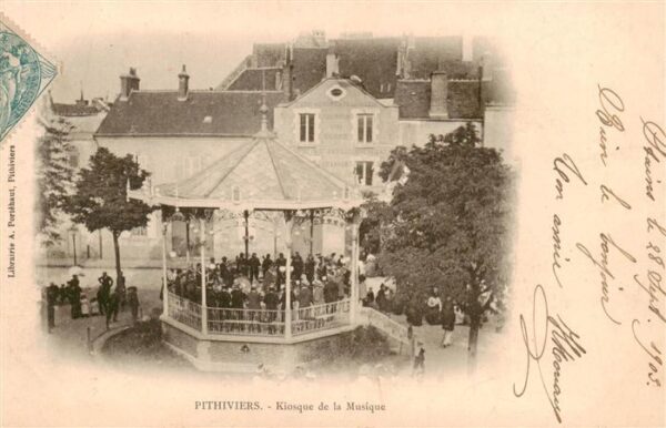 Pithiviers-le-Vieil 45 Loiret Kiosque de la Musique