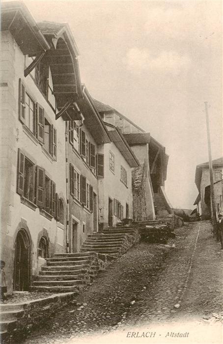 Erlach Bielersee BE Altstadt