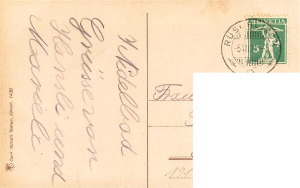 Rueschlikon ZH Hotel Belvoir Litho – Bild 2