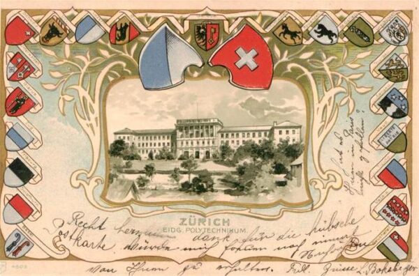 Zuerich  ZH Eidgenössisches Polytechnikum Künstlerk