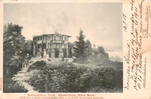 Stella Maris Rorschach Bodensee SG Serie Bodenseebilder Nr. 15 Künstlerhei