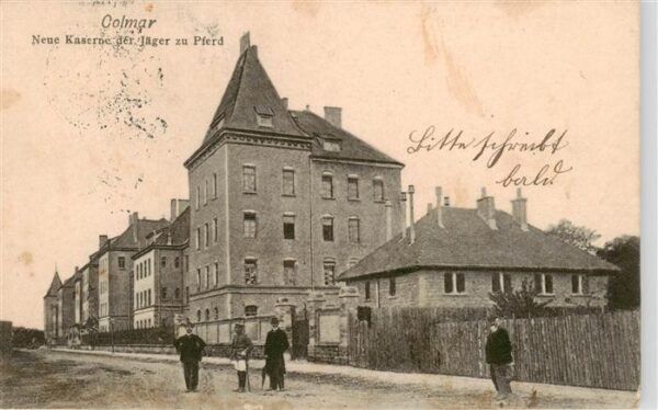 Colmar 68 Haut-Rhin Neue Kaserne der Jäger zu Pferd