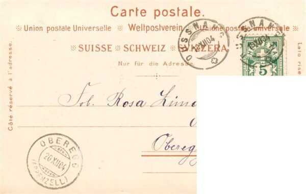 Dussnang TG Kurhaus und Wasserheilanstalt Kirche – Bild 2