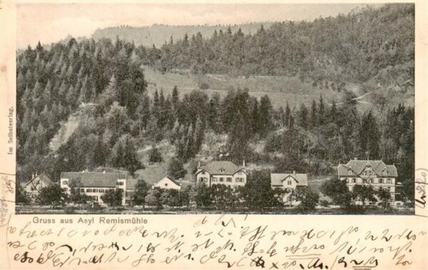 Asyl Remismuehle Raemismuehle ZH Panorama