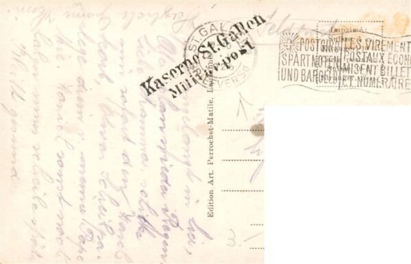 St Gallen SG Kaserne St Gallen Militärpost – Bild 2