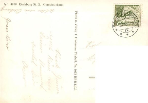 Kirchberg SG Gemeinehaus – Bild 2