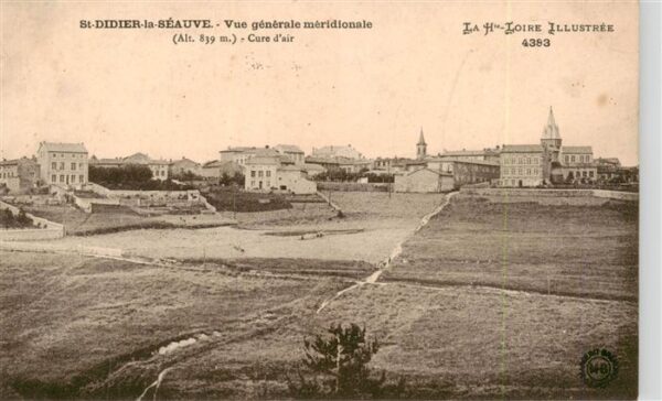 Saint-Didier-la-Seauve 43 Haute-Loire Vue générale méridionale