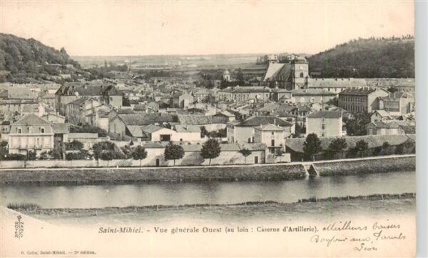 Saint-Mihiel 55 Meuse Vue générale ouest