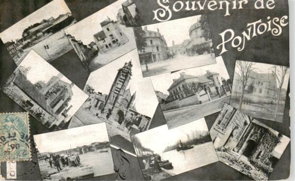 Pontoise 95 Val-d Oise Souvenirs de la ville vues d ensemble