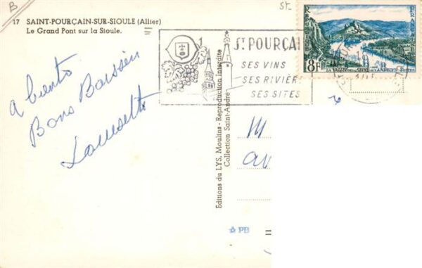 Saint-Pourcain-sur-Sioule Le Grand Pont sur la Sioule – Bild 2