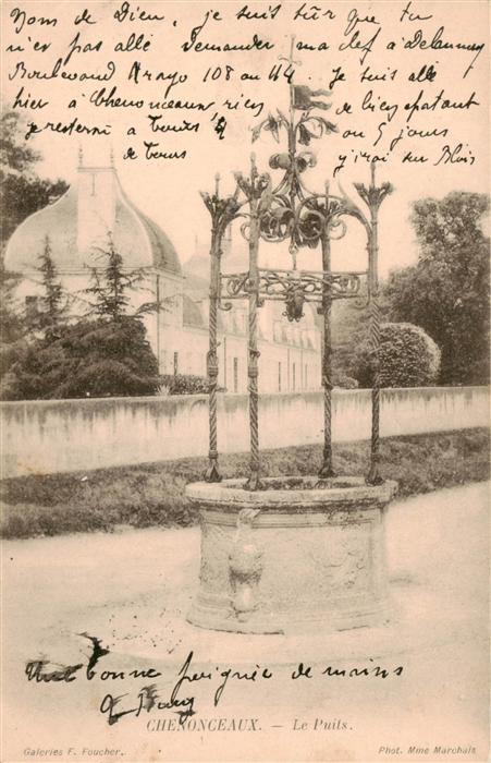 Chenonceaux 37 Indre et Loire Le Puits