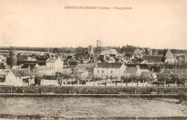 Chatillon-Coligny 45 Loiret Vue generale