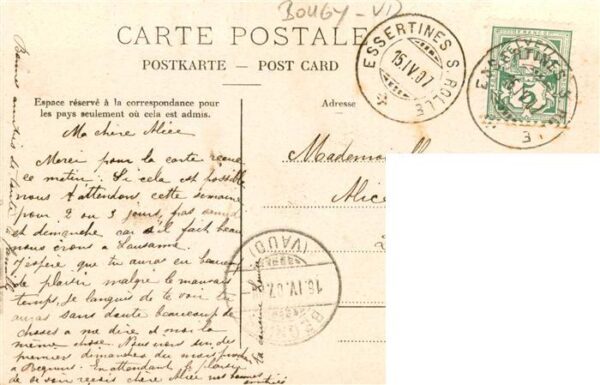 Bougy -Villars VD Au Signal de Bougy Lac Leman et le Mont – Bild 2