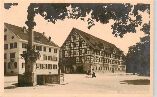 Winterthur  ZH Marktbrunnen Säule