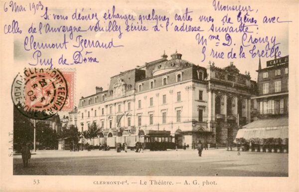 Clermont  63-Ferrand Auvergne Le Théâtre