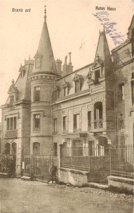 Grand-Pre  Grandpre 08 Ardennes Rotes Haus