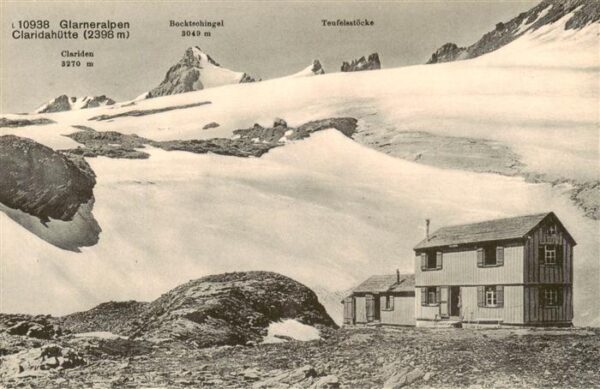 Linthal  GL Claridahütte Glarner Alpen