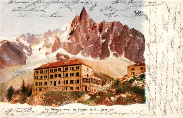 Le Montanvert 74 Haute-Savoie Berghotel Aiguille du Dru