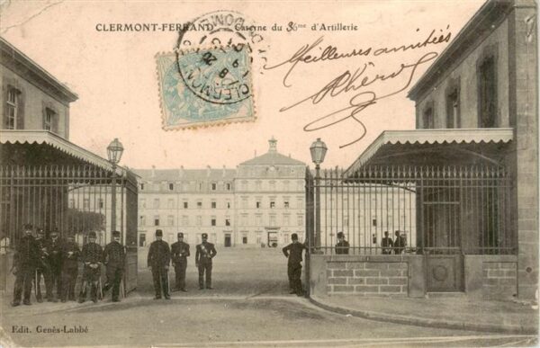 Clermont-Ferrand 63 Caserne du 36me d Artillerie