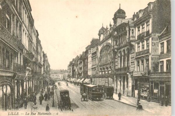 Lille 59 Nord Rue Nationale