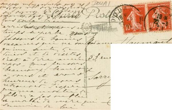 Douai 59 Nord Place Carnot Ruines de la Grande Guerre – Bild 2