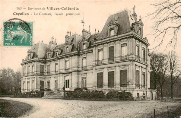 Coyolles Château facade principale Schloss