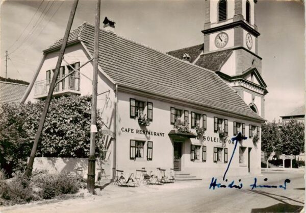 Kruth 68 Haut-Rhin Café Restaurant Au Soleil d Or