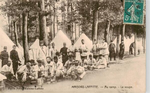 Maisons-Laffitte 78 Yvelines Au camp la soupe