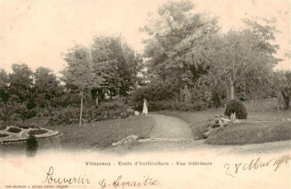 Villepreux 78 Yvelines Ecole d horticulture vue intérieure