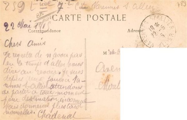 Varennes-sur-Allier 03 Caserne Puisieux – Bild 2