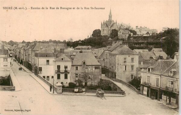 Segre 49 Maine-et-Loire Entrees de la Rue de Bretagne et de la