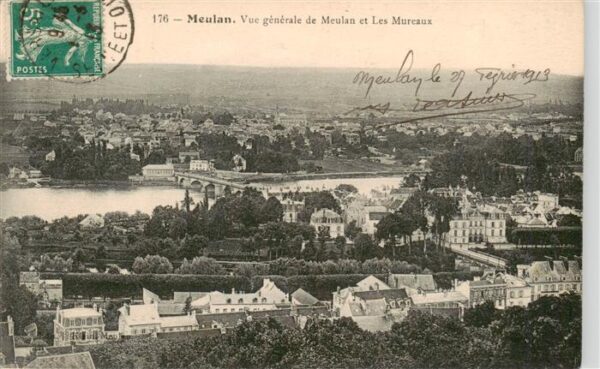 Meulan 78 Yvelines Vue generale de Meulan et Les Mureaux