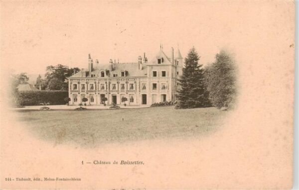 Boissettes 77 Seine-et-Marne Chateau de Boissettes