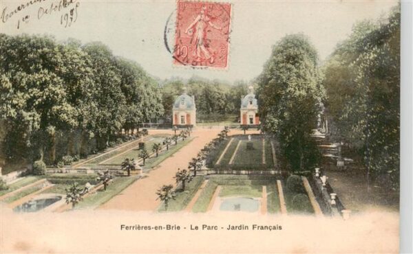 Ferrieres -en-Brie 77 Seine-et-Marne Le Parc Jardin Francais