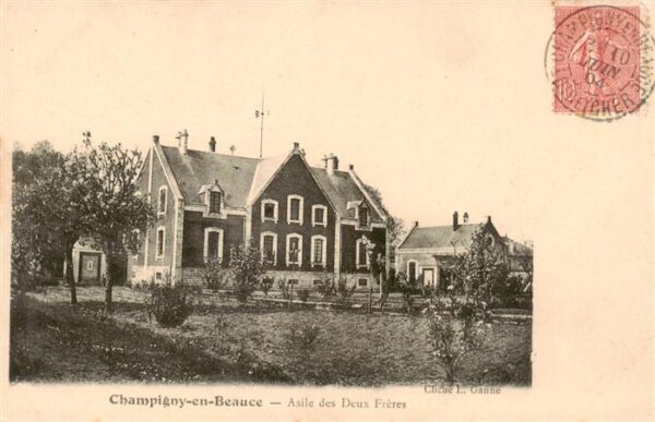 Champigny-en-Beauce 41 Loir-et-Cher Asile des Deux Freres