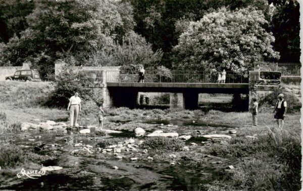 Malesherbes 45 Loiret L’abreuvoir du pont du moulin sur l'Ess