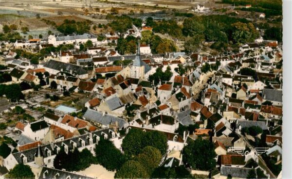 Onzain 41 Loir-et-Cher Vue generale aerienne College Moderne
