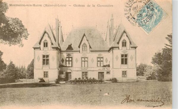 Montreuil-sur-Maine 49 Maine-et-Loire Chateau de la Chauaniere