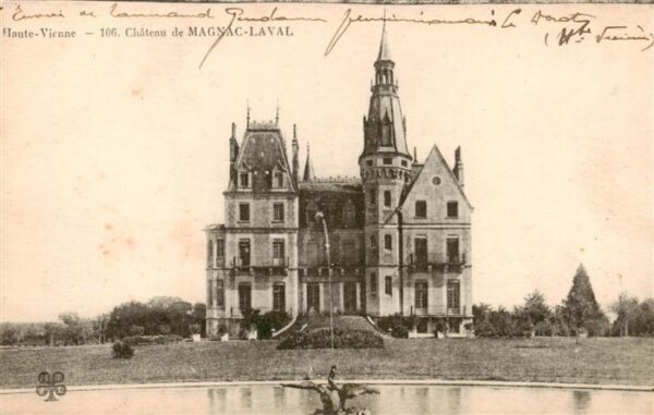 Magnac-Laval 87 Haute-Vienne Chateau de Magnac Laval